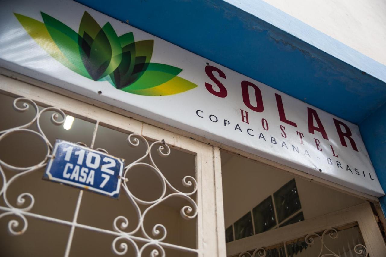 Solar Hostel Beach Copacabana Rio de Janeiro Dış mekan fotoğraf